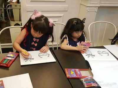 Foto: Begini Keseruan Anak-anak Ketika Mewarnai!