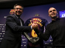 Gembiranya Iniesta Dapat Kontrak Baru, Fokus Akhiri Musim