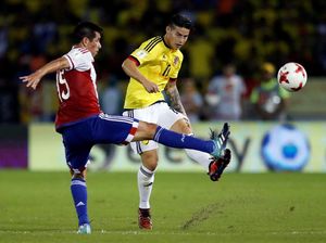 Kolombia Dikalahkan Paraguay 1-2