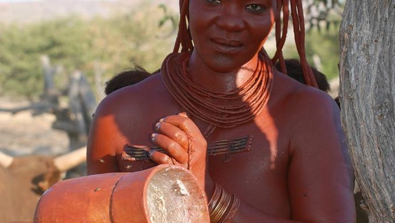 Wanita Suku Himba (Dok. CNN Travel) Wanita Suku Himba (Dok. CNN Travel)