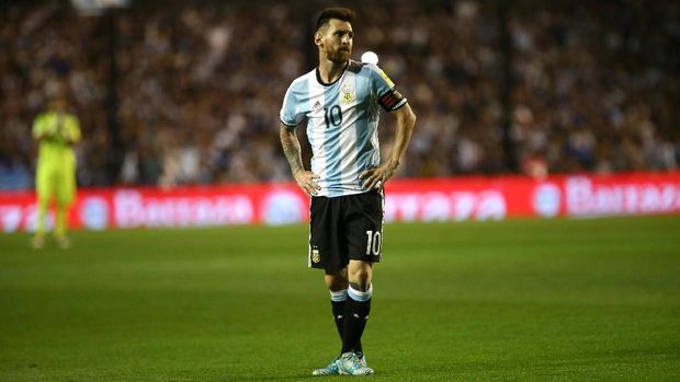 Lionel Messi belum pernah meraih gelar bergengsi di level senior bersama timnas Argentina.