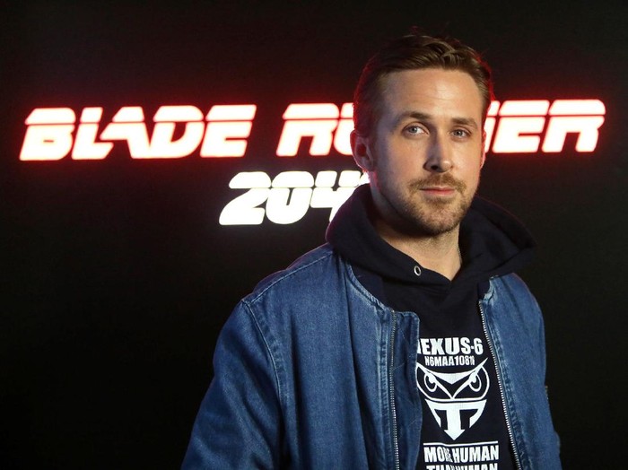 Ryan Gosling seen at the Photo call for Alcon Entertainment’s sci fi thriller BLADE RUNNER 2049 in association Columbia Pictures, domestic distribution by Warner Bros. Pictures and international distribution by Sony Pictures Releasing International at Cinemacon 2017 on Monday, March 27, 2017, in Las Vegas.