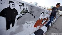 Ketika Pasukan Oranye Curhat Lewat Lukisan