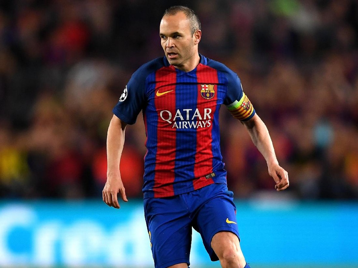 Pemain Barcelona, Andres Iniesta (Foto: Shaun Botterill/Getty Images)