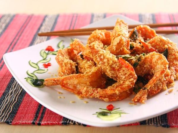 Udang Saus Padang, Telur Asin dan Gandum, Olahan Udang Sedap Nikmat