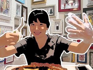 Anti Mainstream! Makan Steak Pakai Gunting