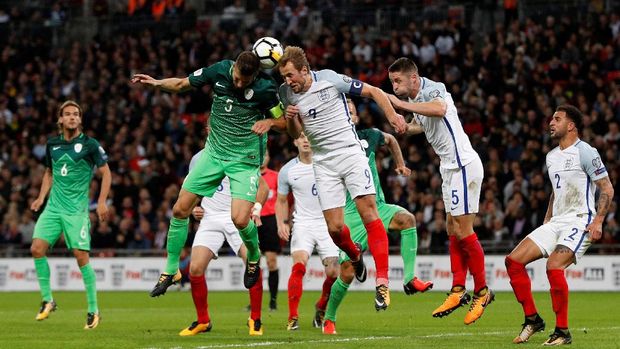 Gol Kane di Injury Time Loloskan Inggris ke Putaran Final