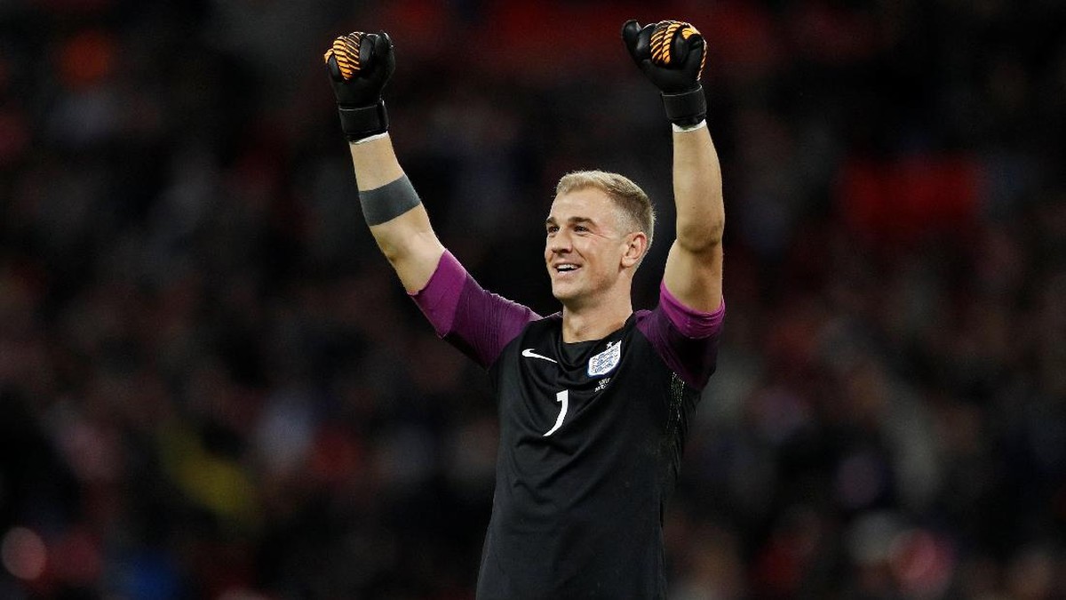 Joe Hart mengaku tak pernah memikirkan kritikan untuknya (Foto: Darren Staples/Reuters)