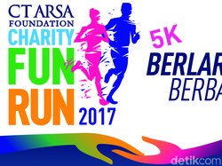 Rasakan Sensasi Lari Dikejar Zombie di CT ARSA FOUNDATION Charity Fun Run