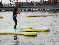 Setelah Eksplor Dufan, dTraveler Basah-basahan di Aqua Fun Ancol