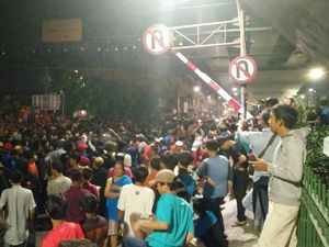 Warga Duri Pulo Gambir Kembali Gelar Aksi Tolak Lintasan KA Ditutup