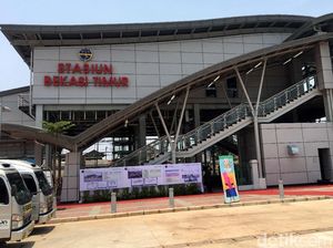 Begini Lho Wajah Stasiun Bekasi Timur untuk KRL Cikarang