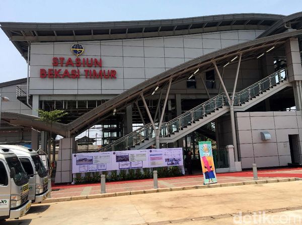 Begini Lho Wajah Stasiun Bekasi Timur untuk KRL Cikarang