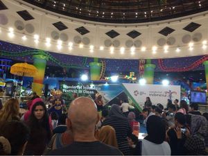 Wonderful Indonesia Sihir Mal Terbesar di Muscat Oman