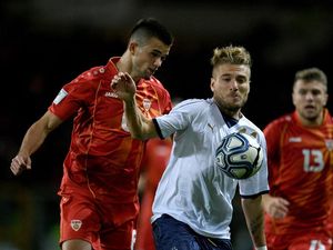 Italia Diimbangi Makedonia 1-1 Italia Diimbangi Makedonia 1-1