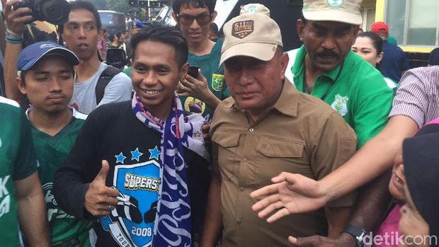 Ketum PSSI Saksikan Laga PSMS vs PSIS di Liga 2