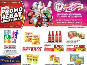 Promo Akhir Pekan Beli 2 Gratis 1 Camilan di Transmart Carrefour