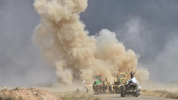 Potret Perlawanan Terakhir ISIS di Hawija: Ledakan di Mana-mana