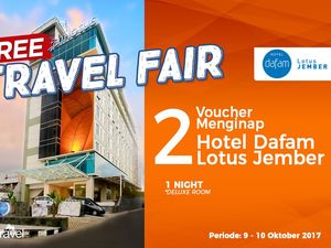 #FreeTravelFair : Voucher Bermalam di Hotel Dafam Lotus Jember