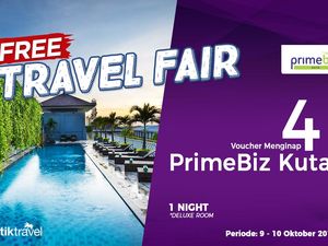 #FreeTravelFair : Bermalam Gratis di PrimeBiz Kuta