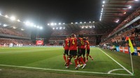 Belgia akan berlaga di Rusia dengan status kuda hitam. Belgia memiliki generasi emas dan tidak terkalahkan selama kualifikasi. Tantantan besar Belgia untuk menyamai pencapaian terbaiknya di Piala Dunia saat finis di peringkat keempat pada 1986. Foto: Dean Mouhtaropoulos/Getty Images