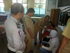 Puluhan Pelajar SMP di Medan Kesurupan Massal