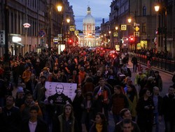 Berunjuk Rasa Saat Ulang Tahun Putin, 290 Demonstran Ditangkap