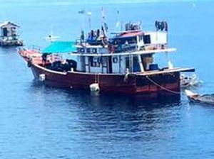 Masih Berani Illegal Fishing, Kapal Ini Ditangkap di Halmahera