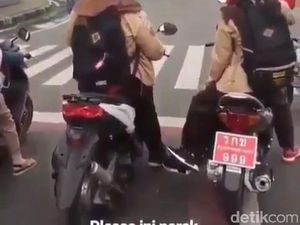 Polisi: Pengendara Pasang Pelat Thailand Biar Terlihat Keren