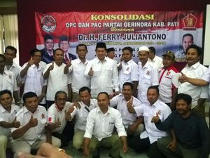 Ferry Juliantono Kunjungi DPC Gerindra