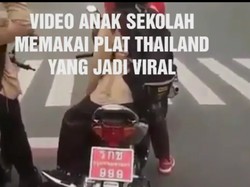 Ramai Pemotor Pakai Pelat Thailand, Korlantas Polri: Kami Tindak!