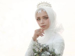 10 Inspirasi Model Hijab Pengantin untuk Tampil Glamor di Pesta Pernikahan