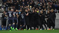 Jepang menjadi negara Asia yang langganan berlaga di Piala Dunia sejak 1998. Di Rusia, Jepang akan mencoba lolos ke babak knockout setelah empat tahun lalu langsung tersisih di fase grup. Foto: Atsushi Tomura/Getty Images