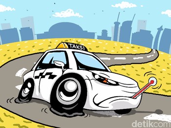 Dihantam Taksi Online, Digerogoti dari Dalam