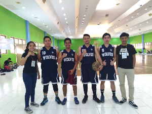 Tim Basket President University Juara Olimpiade FKMHII Korwil II