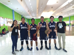 Tim Basket President University Juara Olimpiade FKMHII Korwil II