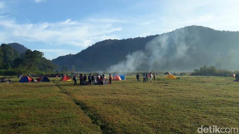 Kemping di Ranca Upas Bandung (Wisma Putra/detikTravel)