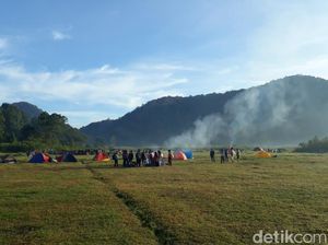 Foto: Kemping Kekinian di Bandung