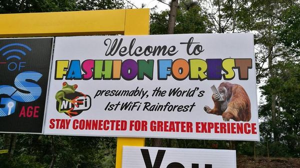 Foto: Hutan di Malaysia yang Punya WiFi