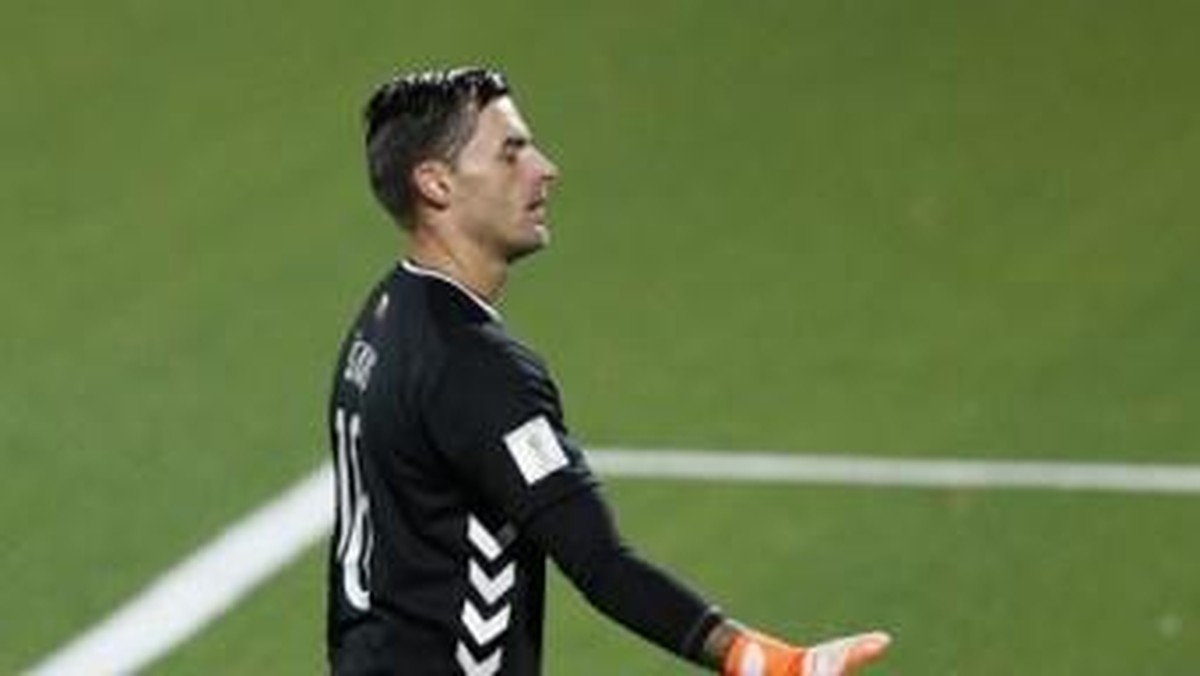 Kiper Lithuania Ernestas Setkus (Foto: AFP/Adrian Dennis)