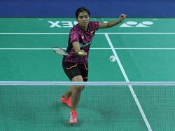 Gregoria Pastikan Kemenangan Indonesia atas Brasil 3-0