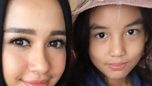 Adem! Potret Kedekatan Laudya Cynthia Bella dan si Kecil Aleesya