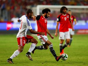 Dua Gol Salah Loloskan Mesir ke Piala Dunia Dua Gol Salah Loloskan Mesir ke Piala Dunia