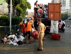 Tanah Abang Jadi Penghasil Sampah Terbanyak di Jakpus