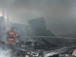 Kebakaran Pasar Purwasaba Banjarnegara Padam, 202 Los Ludes