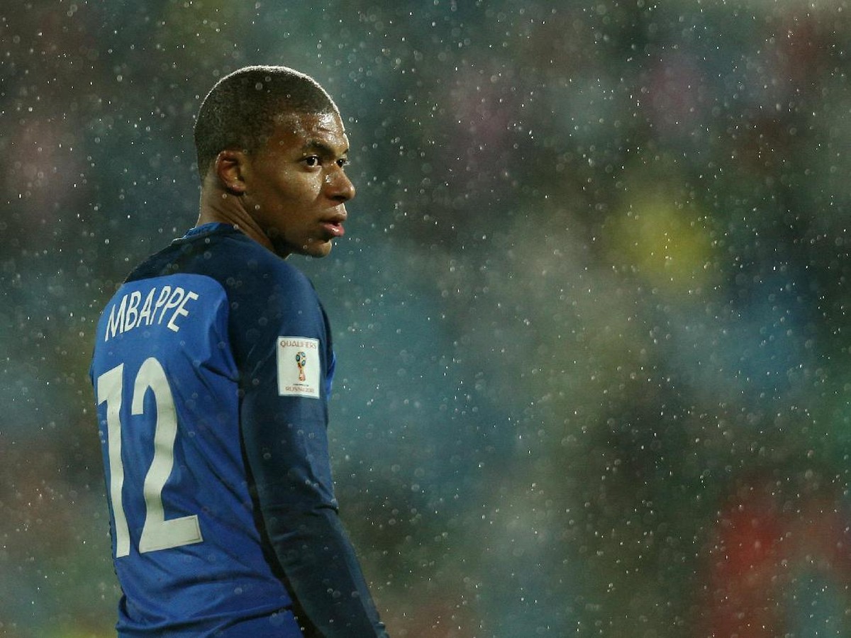 Kylian Mbappe di timnas Prancis. (Foto: Stoyan Nenov/Reuters)