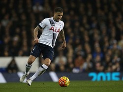 Kyle Walker mencatatkan laju 35,23 km per jam pada musim 2015/2016 untuk Tottenham Hotspur. (Foto: Steve Bardens/Getty Images)