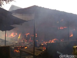 Pasar Purwasaba di Banjarnegara Terbakar
