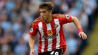 Lynden Gooch mencatatkan laju 35,19 km per jam pada musim 2016/2017 untuk Sunderland. (Foto: Stu Forster/Getty Images)