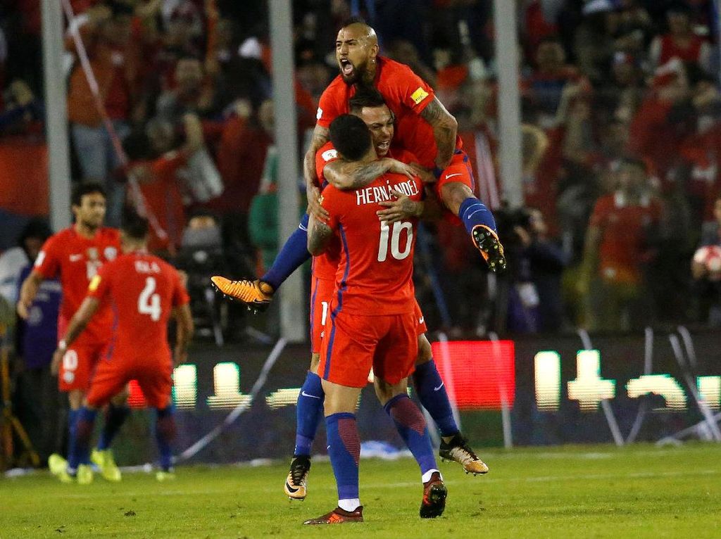 Tak Pikirkan Hasil Laga Lain, Chile Fokus Curi Poin di Markas Brasil Tak Pikirkan Hasil Laga Lain, Chile Fokus Curi Poin di Markas Brasil